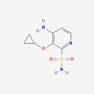 4-Amino-3-cyclopropoxypyridine-2-sulfonamide