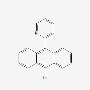 2-(10-Bromoanthracen-9-yl)pyridine