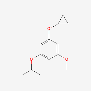 1-Cyclopropoxy-3-isopropoxy-5-methoxybenzene