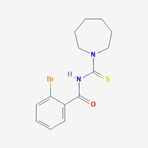 N-(azepan-1-ylcarbonothioyl)-2-bromobenzamide