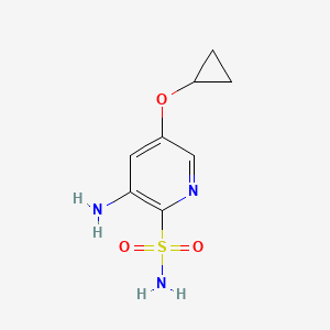 3-Amino-5-cyclopropoxypyridine-2-sulfonamide