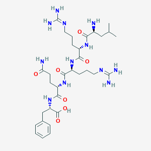 molecular formula C32H54N12O7 B148124 Dynorphin B (5-9) CAS No. 132733-02-9