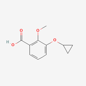 3-Cyclopropoxy-2-methoxybenzoic acid