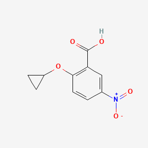 2-Cyclopropoxy-5-nitrobenzoic acid