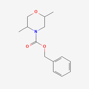 Benzyl(2r,5r)-2,5-dimethylmorpholine-4-carboxylate