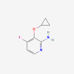 3-Cyclopropoxy-4-fluoropyridin-2-amine