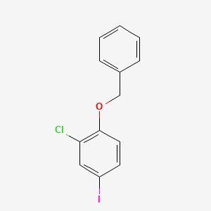 1-(Benzyloxy)-2-chloro-4-iodobenzene