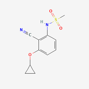 N-(2-Cyano-3-cyclopropoxyphenyl)methanesulfonamide