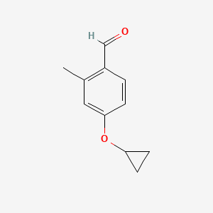 4-Cyclopropoxy-2-methylbenzaldehyde