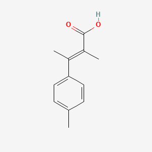 (E)-2-Methyl-3-(p-tolyl)but-2-enoic acid