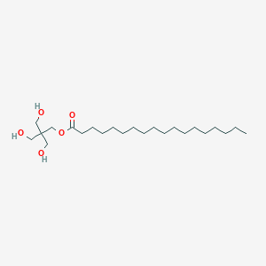molecular formula C23H46O5 B148127 Pentaerythritol monostearate CAS No. 78-23-9