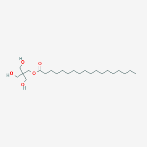 molecular formula C23H46O5 B148127 ペンタエリスリトールモノステアレート CAS No. 78-23-9