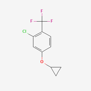 2-Chloro-4-cyclopropoxy-1-(trifluoromethyl)benzene