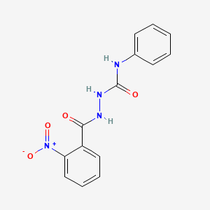 2-[(2-nitrophenyl)carbonyl]-N-phenylhydrazinecarboxamide