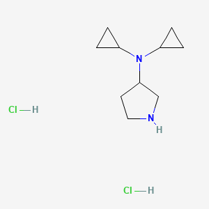 N,N-dicyclopropylpyrrolidin-3-amine dihydrochloride