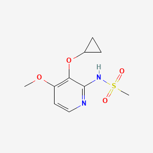 N-(3-Cyclopropoxy-4-methoxypyridin-2-YL)methanesulfonamide