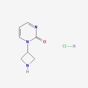 1-(azetidin-3-yl)pyrimidin-2(1H)-one hydrochloride