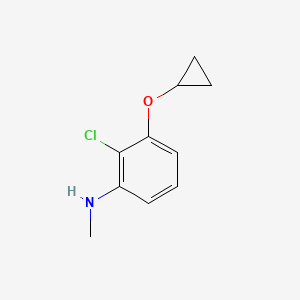 2-Chloro-3-cyclopropoxy-N-methylaniline