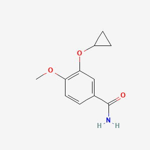 3-Cyclopropoxy-4-methoxybenzamide