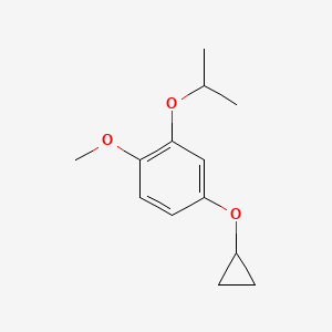 4-Cyclopropoxy-2-isopropoxy-1-methoxybenzene