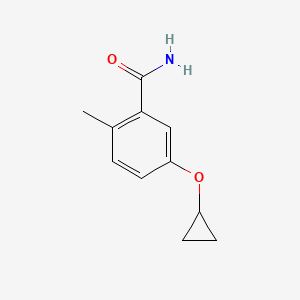 5-Cyclopropoxy-2-methylbenzamide