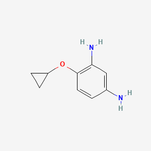 4-Cyclopropoxybenzene-1,3-diamine