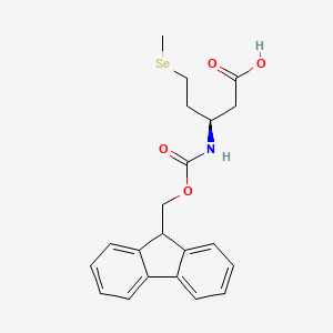 molecular formula C21H23NO4Se B14813170 Fmoc-D-|A-Homoselenomethionine 