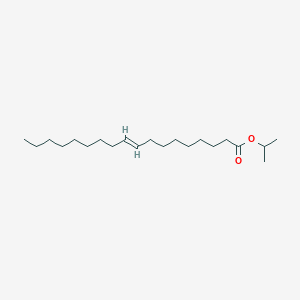 molecular formula C21H40O2 B14813309 Elaidic acid, isopropyl ester 