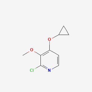 2-Chloro-4-cyclopropoxy-3-methoxypyridine