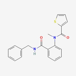 N-[2-(benzylcarbamoyl)phenyl]-N-methylthiophene-2-carboxamide