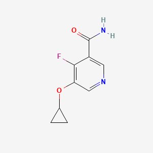 5-Cyclopropoxy-4-fluoronicotinamide