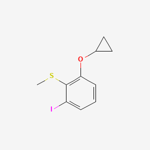 (2-Cyclopropoxy-6-iodophenyl)(methyl)sulfane