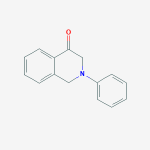 molecular formula C15H13NO B14813433 2,3-Dihydro-2-phenylisoquinolin-4(1H)-one 