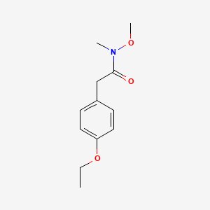 2-(4-ethoxyphenyl)-N-methoxy-N-methylacetamide