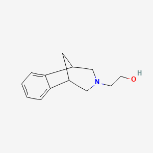 2-(10-Azatricyclo[6.3.1.02,7]dodeca-2,4,6-trien-10-yl)ethanol