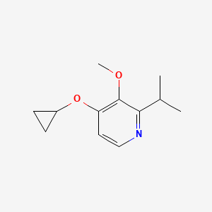 4-Cyclopropoxy-2-isopropyl-3-methoxypyridine