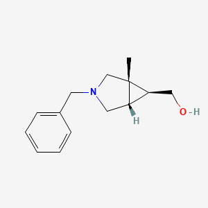 Rel-((1S,5S,6S)-3-benzyl-1-methyl-3-azabicyclo[3.1.0]hexan-6-yl)methanol