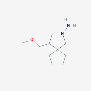 4-(Methoxymethyl)-2-azaspiro[4.4]nonan-2-amine