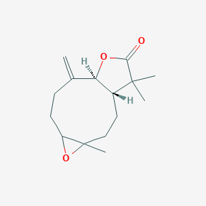 (1S,10S)-4,13,13-trimethyl-9-methylidene-5,11-dioxatricyclo[8.3.0.04,6]tridecan-12-one