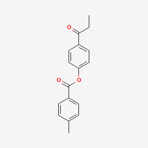 4-Propanoylphenyl 4-methylbenzoate