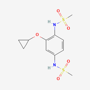 N,N'-(2-Cyclopropoxy-1,4-phenylene)dimethanesulfonamide