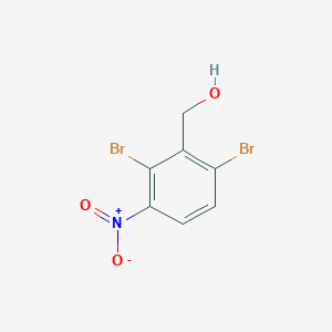 (2,6-Dibromo-3-nitrophenyl)methanol