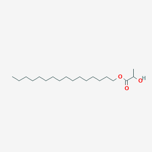 molecular formula C19H38O3 B148137 十六烷基乳酸酯 CAS No. 35274-05-6