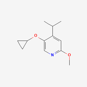 5-Cyclopropoxy-4-isopropyl-2-methoxypyridine