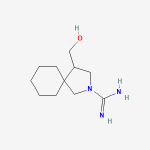 4-(Hydroxymethyl)-2-azaspiro[4.5]decane-2-carboximidamide