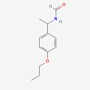 [1-(4-Propoxyphenyl)ethyl]formamide