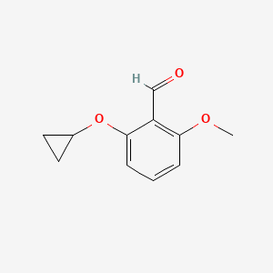 2-Cyclopropoxy-6-methoxybenzaldehyde