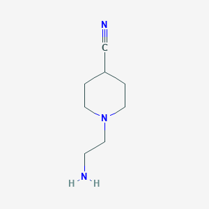 1-(2-Aminoethyl)piperidine-4-carbonitrile
