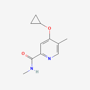 4-Cyclopropoxy-N,5-dimethylpicolinamide