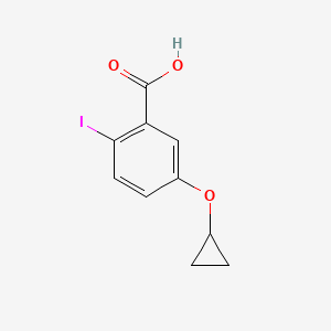 5-Cyclopropoxy-2-iodobenzoic acid